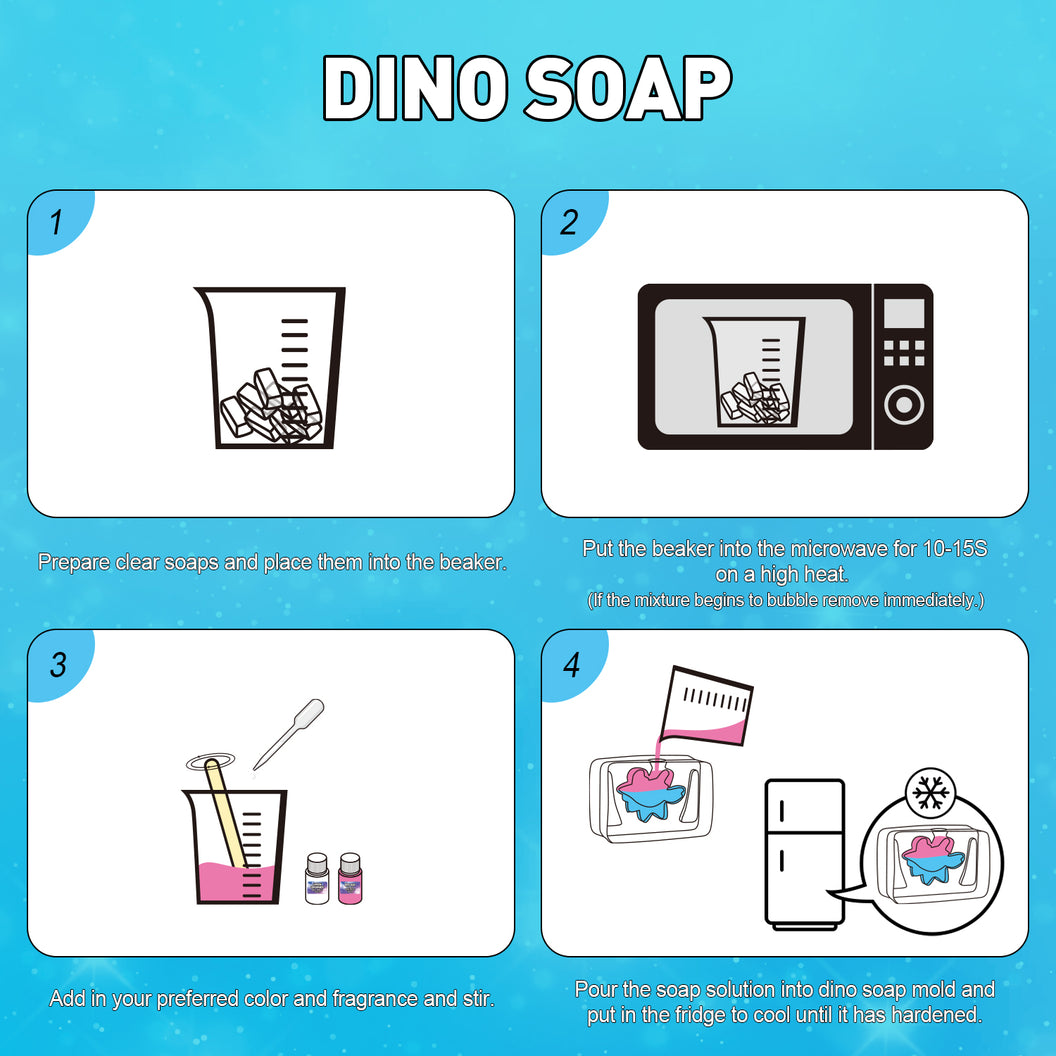 Dino Soap STEM Making Kit EDUMAN.