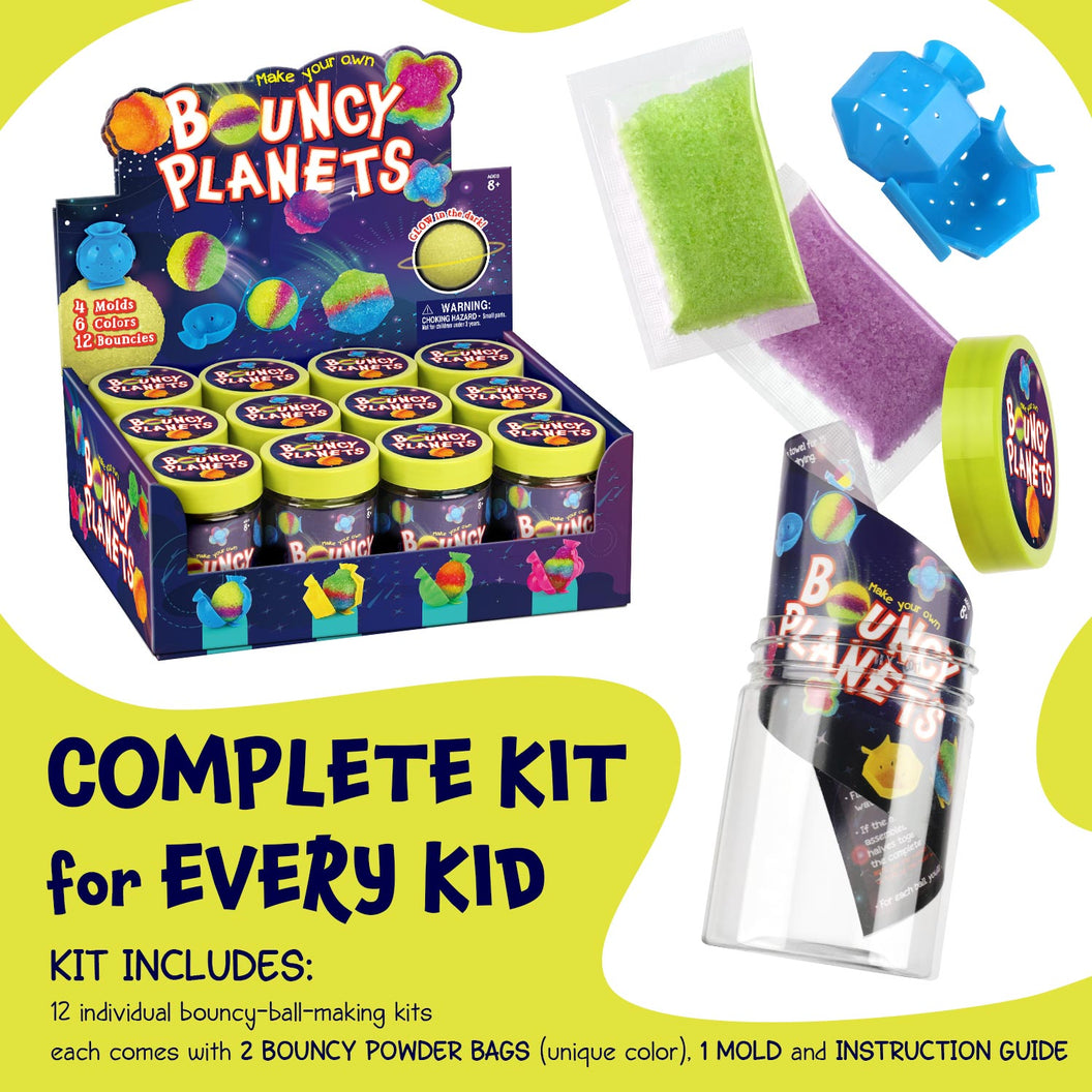 STEM Create Your Own Bouncy Balls Craft Kit EDUMAN.