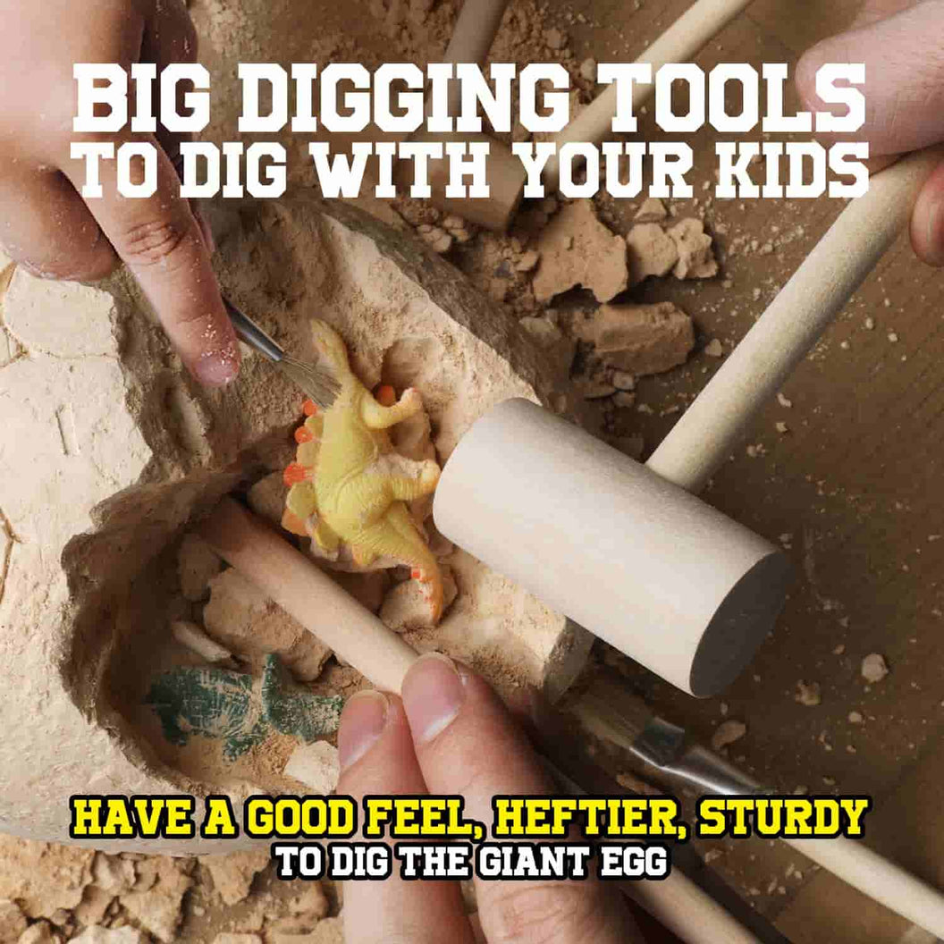 STEM Jumbo Dino Egg Dig Kit EDUMAN