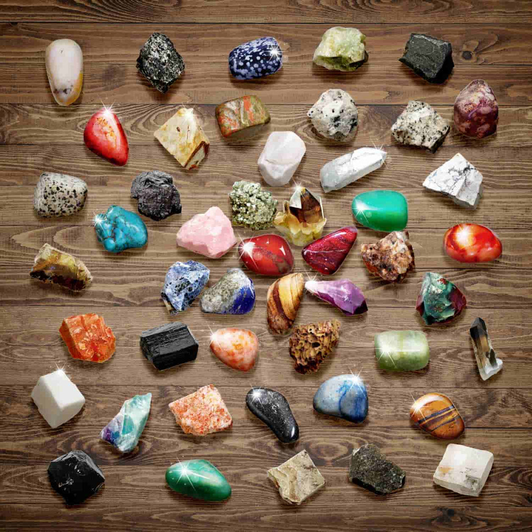 Rocks Collection 48PCS Rock  - EDUMAN