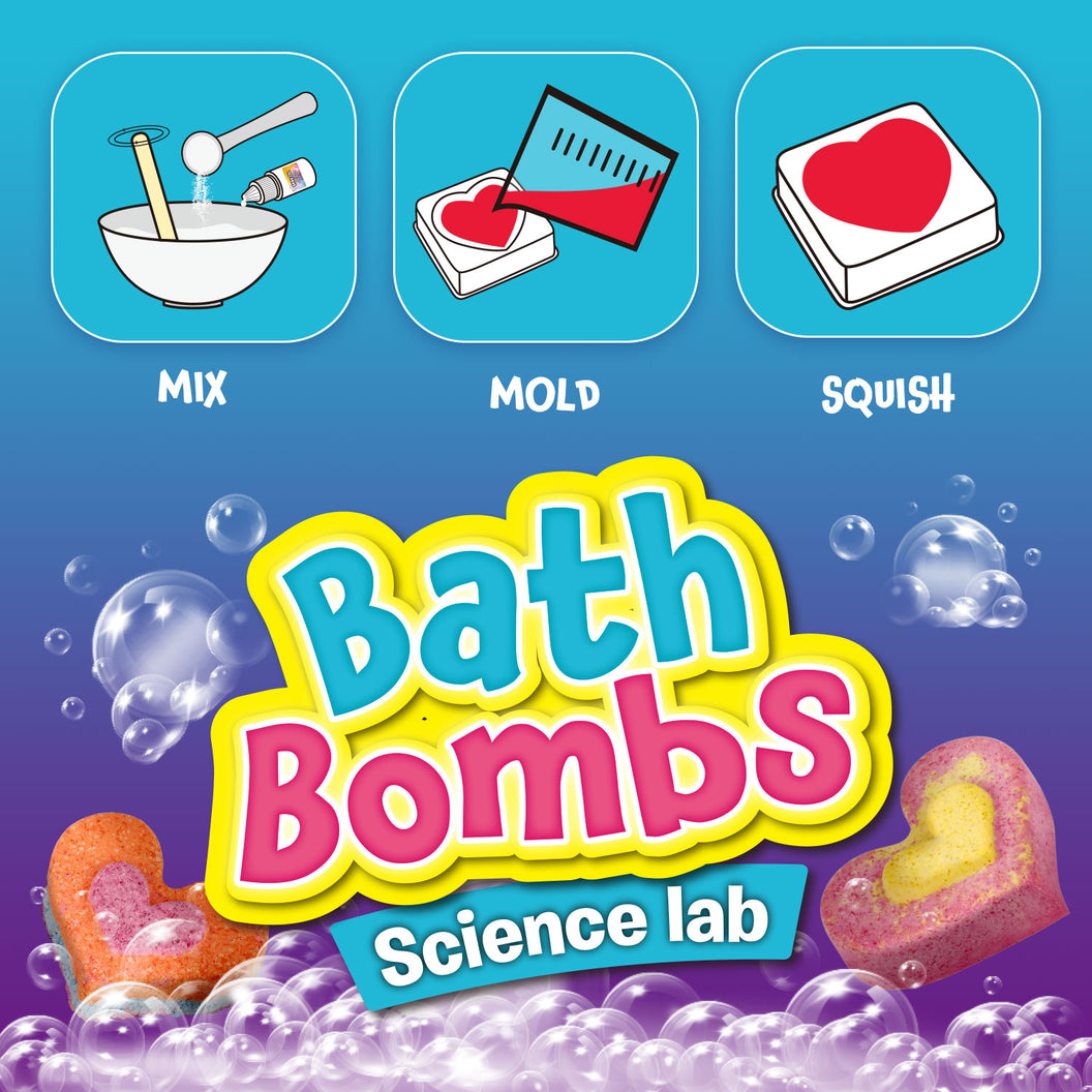 DIY Bath Bombs Science Lab -   STEM Making Kit EDUMAN.